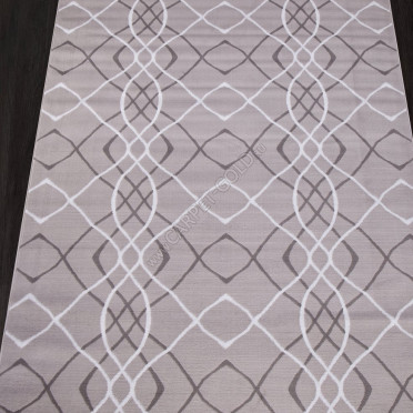 Ковер D532 - GRAY - Прямоугольник - коллекция SILVER