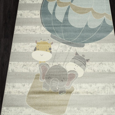 Ковер F263 - LIGHT GRAY - Прямоугольник - коллекция IZUMRUD