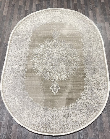 Ковер турецкий 3524_1 FLORIDA (Полиэстер, серый)