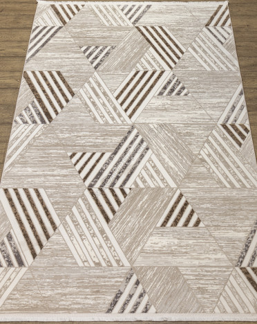 Ковер российский 20108-25126 Премиум (Полиэстер, бежевый)