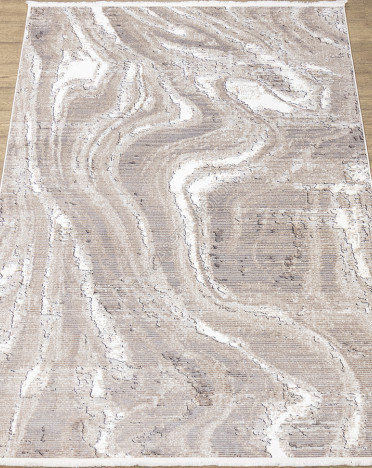 Ковер российский 20124-25262 Премиум (Полиэстер хит-сет, бежевый, кремовый)