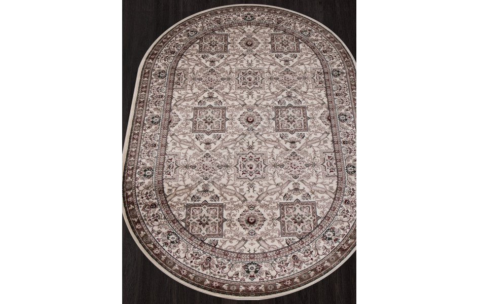 Ковер D868 - CREAM - Овал COLIZEY