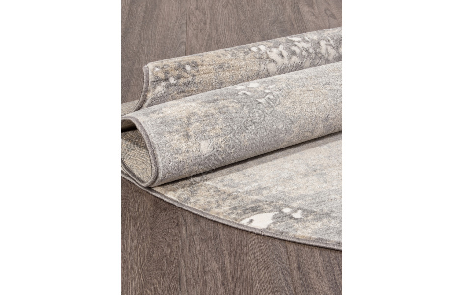 Ковер D996 - CREAM-GRAY - Овал - коллекция ATLANTIS