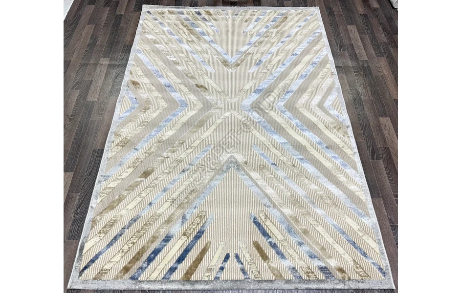 D037A_CREAM SHIRINK BLUE FDY Semnan