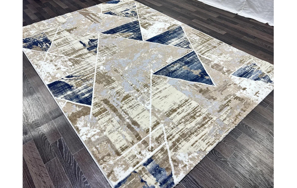 D067A_CREAM SHIRINK BLUE FDY Semnan