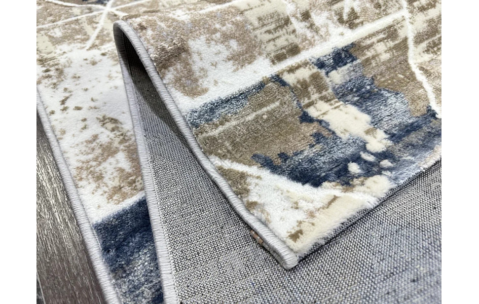 D067A_CREAM SHIRINK BLUE FDY Semnan