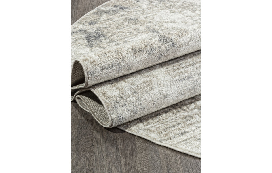 Ковер F152 - BEIGE - Овал - коллекция TORNADO