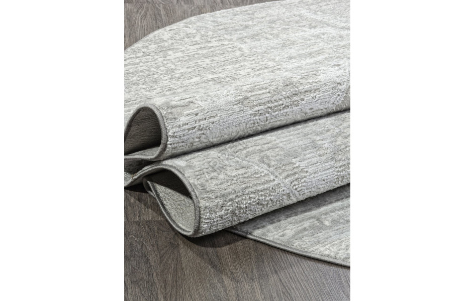 Ковер F196 - CREAM-GRAY - Овал - коллекция SIRIUS