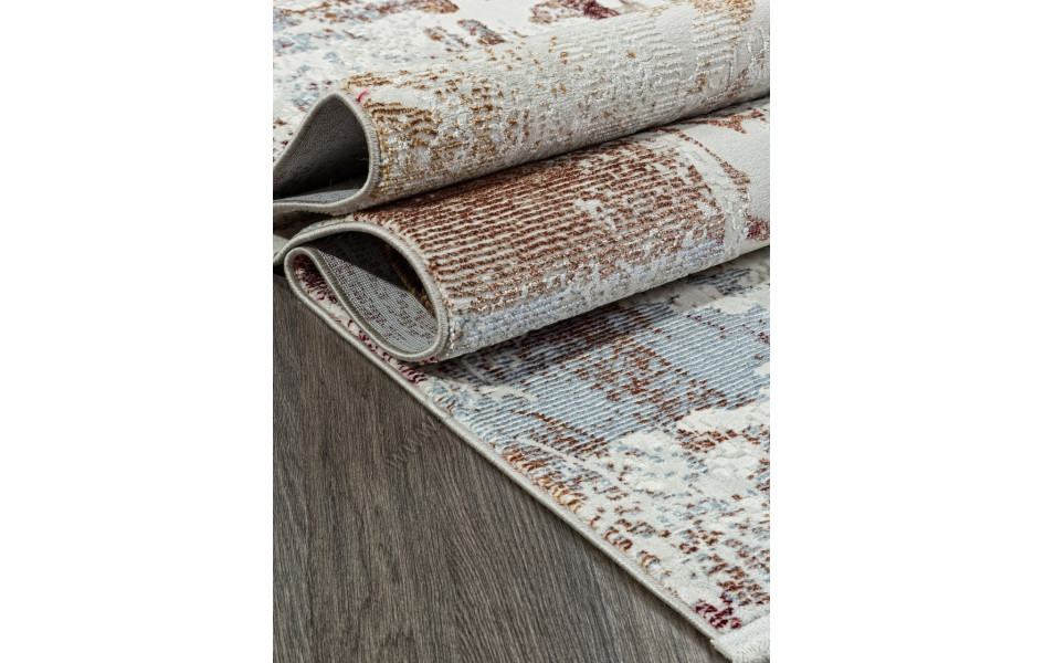 Ковер 00712F - L.BLUE FDY / BEIGE FDY - Прямоугольник - коллекция ASADU