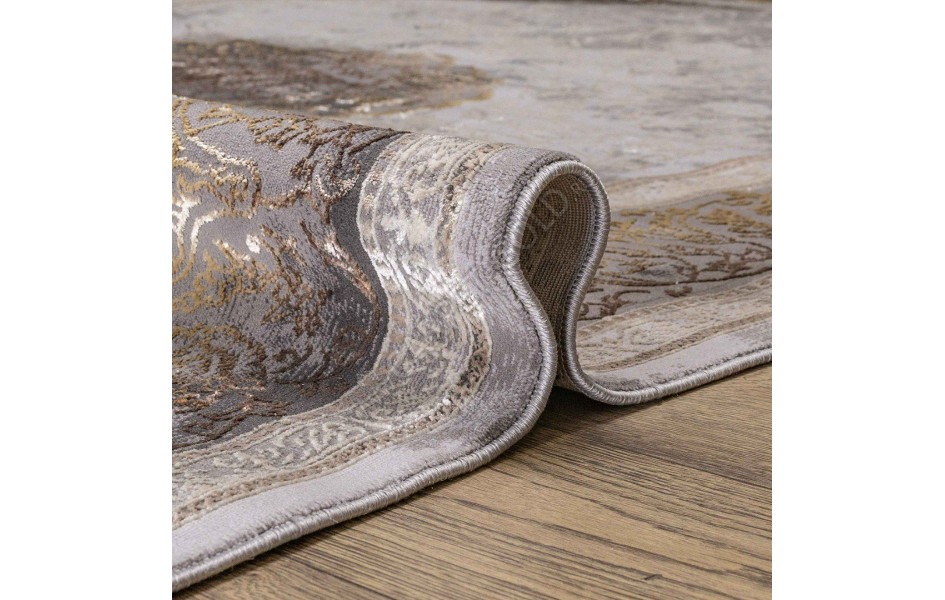 Ковры дизайн A5555A цвет L.GREY C. / TILE Paradise