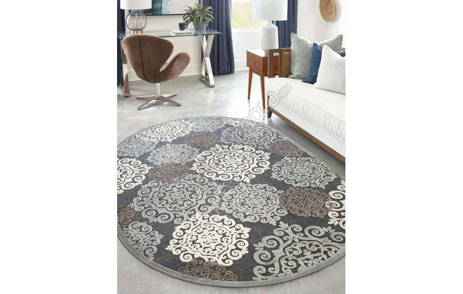 Бельгийский ковер Genova 38001 5565 50 Овал